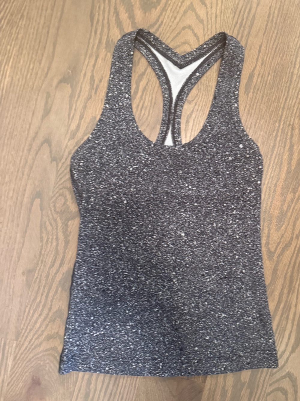 Lululemon athletica - Speckled Black & White Tank Top - sz 2